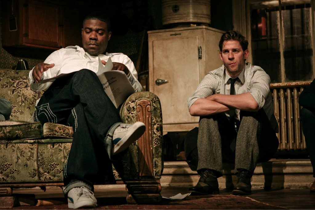 Tracy Morgan and John Krasinski in a 2011 production of The 24 Hour Plays on Broadway. Photo courtesy of The 24 Hour Plays